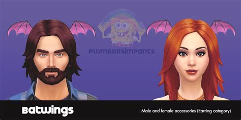 Plumbobsimpants Bat Wings Sims 4 Blog Sims 4