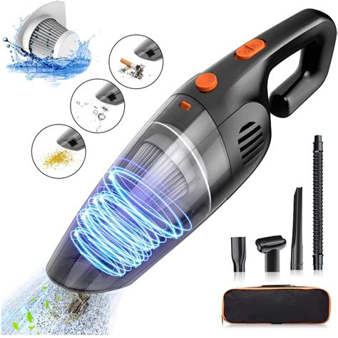 highlight features and review wireless car vacuum cleaner faryodi 120w 7000pa high power portable