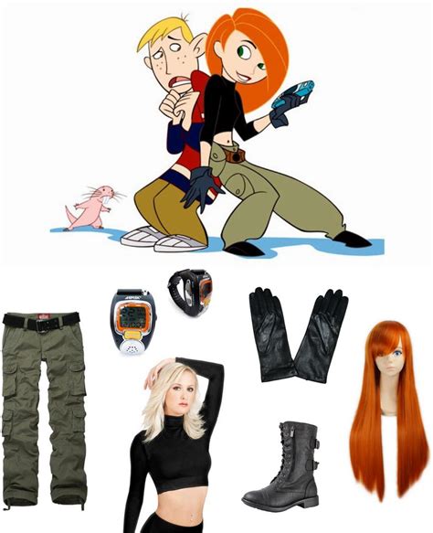 Kim Possible Costume Carbon Costume DIY Dress Up Guides For Cosplay Halloween