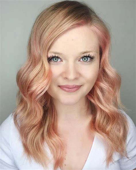 Rose gold hair color tip: 65 Rose Gold Hair Color Ideas for 2017 - Rose Gold Hair Tips & Maintenance | Fashionisers