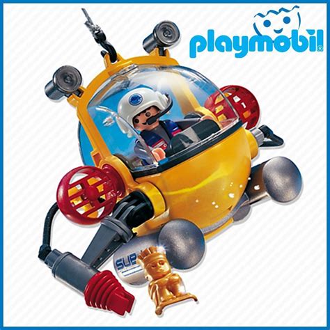 Playmobil Submarine ~ Deep Sea Diving Bell~ 4478 New Nib ~ Ocean Pilot