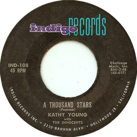 Kathy Young And Innocents A Thousand Stars Vinyl Records Lp Cd On Cdandlp