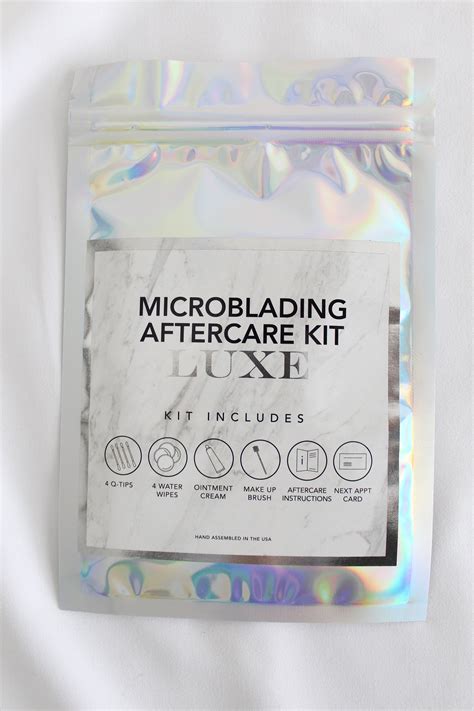 Microblading Aftercare Kit 10 Kits Etsy Canada