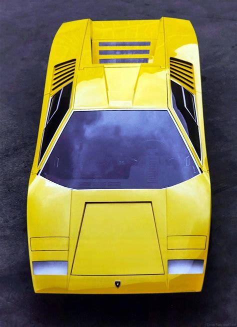 50 Years Ago The 1st Lamborghini Countach Concept Was Shown