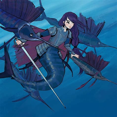 Swordfish Mermaid Knight Of The Seven Seas Mermay Mermay2019