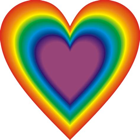Rainbow Heart 10pc By Dr Yukon On Deviantart