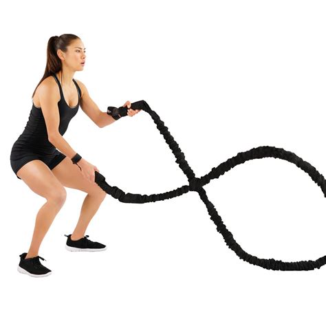 Efitment Elastic Battle Rope Exercise Training Fitness