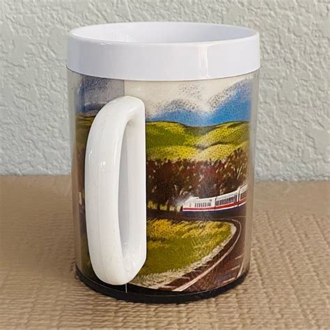 Dining Vintage Amtrak Coffee Mug Plastic C 197s Thermoserv Usa Poshmark