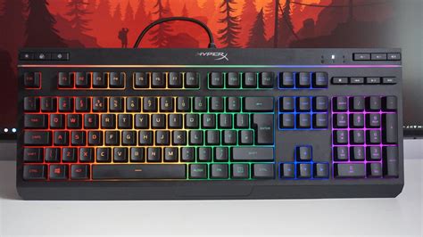 Hyperx Alloy Core Full Size Wired Gaming Membrane Keyboard With Rgb