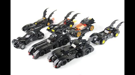 Lego Batmobile Collection Showcase Highlight Youtube