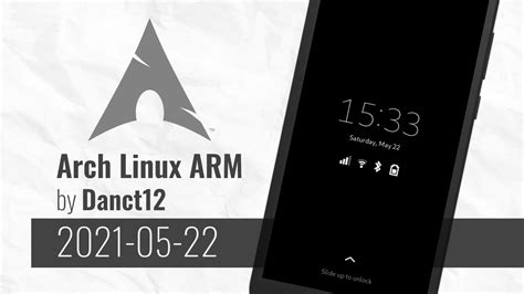 Arch Linux Arm 20210522 Kernel 5125 Phosh 0102 Megapixels 101