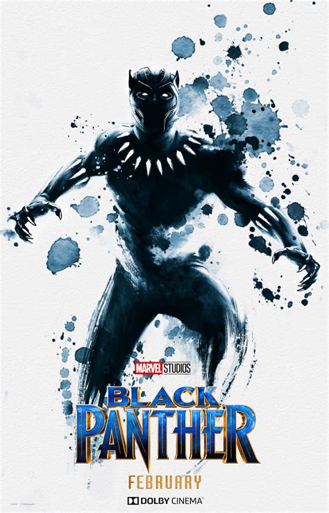Pantera Negra Cartaz Oficial Exclusivo Tudo Sobre Cinema