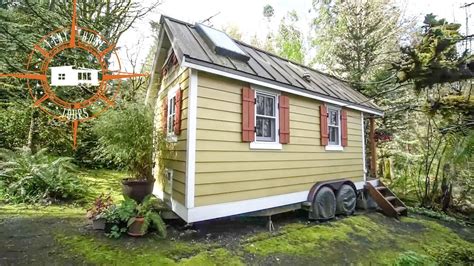 An Amazing Tiny House Tucked Away In The Forest Youtube