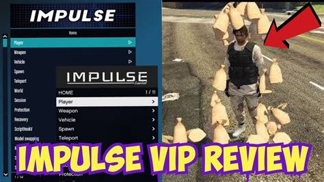 How To Use Impulse Vip Mod Menu Full Guide And Review Gta Online