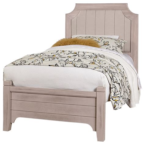 Laurel Mercantile Co Bungalow Transitional Full Upholstered Bed