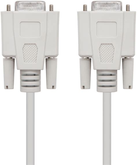 Cabo Serie Null Modem Nanocable Db9f Db9f 18 M