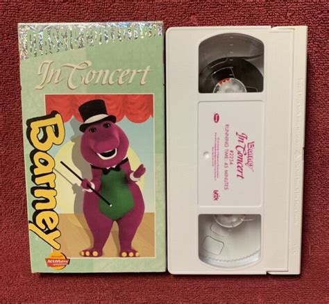 Barney Barney In Concert Vhs 1995 3 00 Picclick Kulturaupice