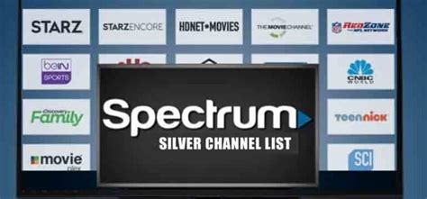 Spectrum Silver Channel List Prices Features Lineup