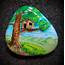 Best 50 Painted Rock Houses  Images And Ideas For Kids Adults