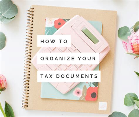How To Organize Your Tax Docs Amy Northard Cpa The Accountant For
