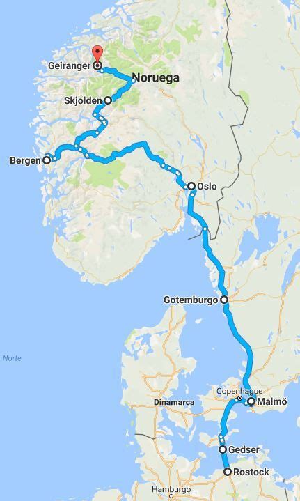 ruta por los países nórdicos noruega suecia y dinamarca en 12 días hashtag viajeros paises