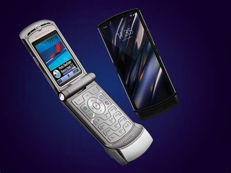 Living On The Edge Motorolas Iconic Razr Flip Phone Rebooted For A