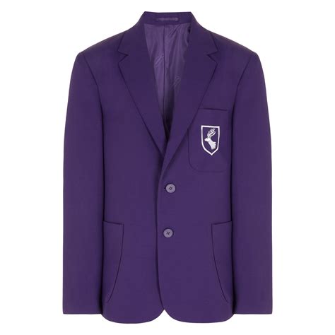 Daiglen Unisex School Blazer Purple School Blazer Blazer School