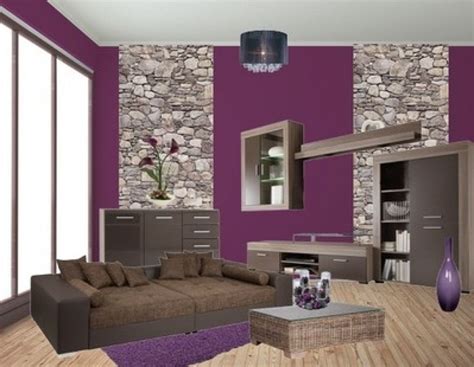 Innenfarbe „trendfarbe in new black von schöner wohnen kollektion bei otto. deko wohnzimmer lila wohnzimmer deko lila wohnzimmer ideen ...