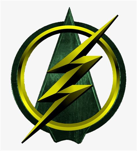 Green Arrow Flash Logo 5 By Paul Flash Vs Arrow Logo Png Image