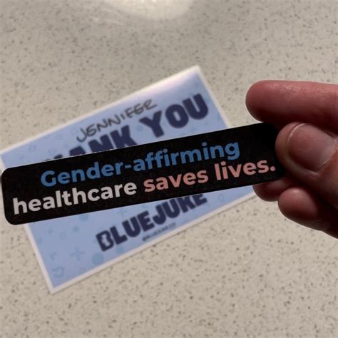 Gender Affirming Healthcare Saves Lives Transgender Sticker Etsy