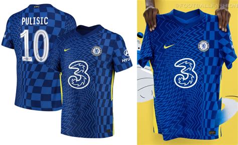 Chelsea Fc 202122 Nike Home Kit Football Fashion