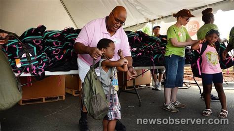 Durham Rescue Mission Holds Annual Backpack Give Away Raleigh News