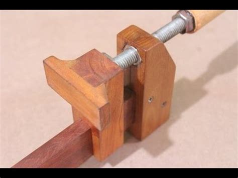 Woodworking jobs woodworking clamps woodworking projects diy wood projects into the woods. Shopmade Bar Clamp - YouTube