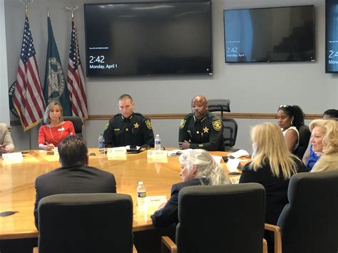 Broward Sheriff On Twitter Sheriff Tony Met With Mayors From Across The County For An Open