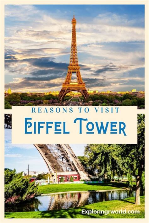 Reasons To Visit The Eiffel Tower