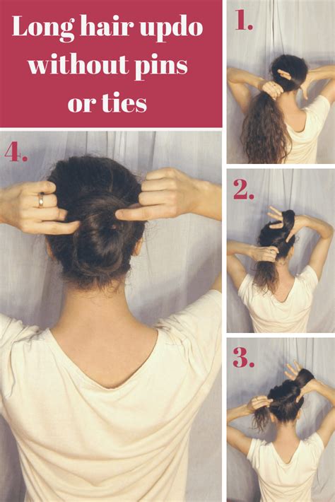 The Magic Bun Without Hair Tie And 5 No Tie Hairstyles You Can Do With It