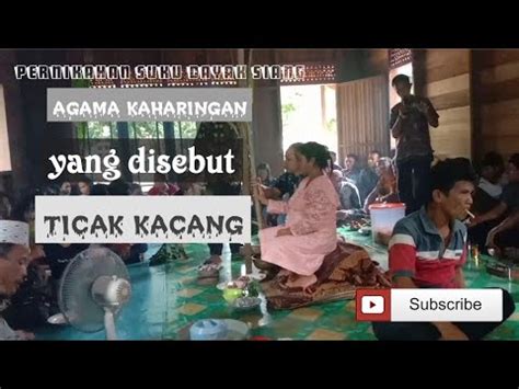 Pernikahan Suku Dayak Siang Murung Agama Kaharingan YouTube