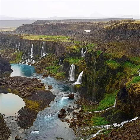 Iceland Travel On Instagram Sigöldugljúfur Canyon Is A Fascinating