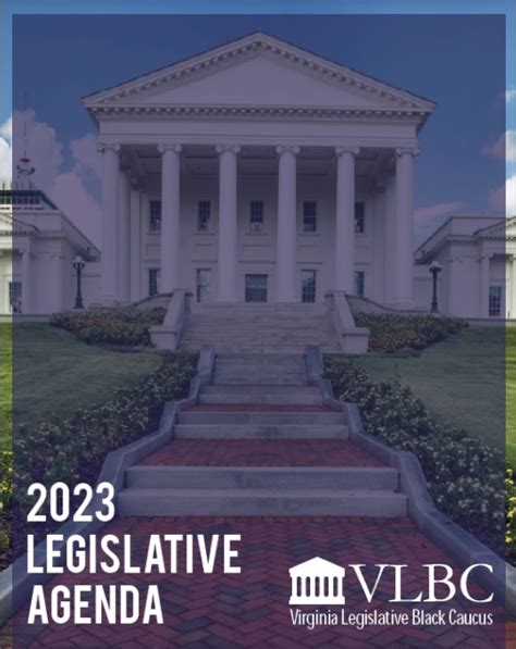 2023 Virginia Legislative Black Caucus Agenda Blue Virginia