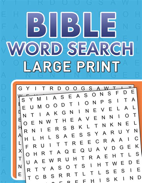 Bible Word Search Printable
