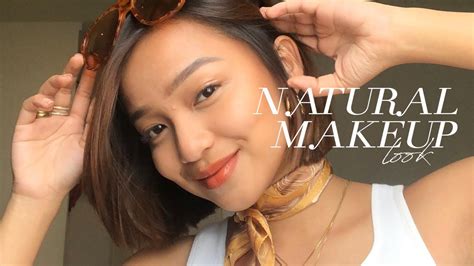 My Natural Makeup Look Done In Bali Indonesia Youtube