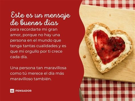 ¡buenos Días Amor 68 Mensajes De Buenos Días Románticos Y Apasionados Pensador