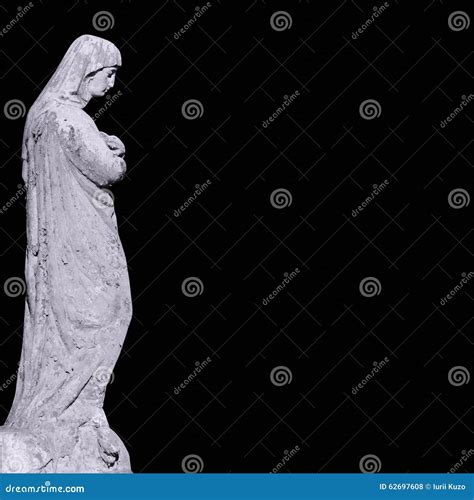estatua de la virgen maria foto de archivo imagen de antigüedad 62697608