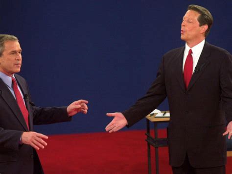 Bush And Gore Stage Vigorous Give And Take In Final Tv Debate 20 Years