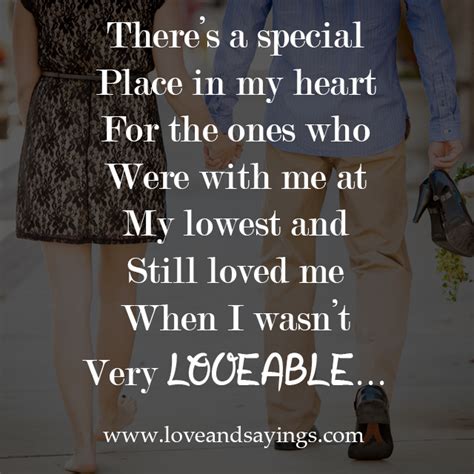 Theres A Special Place In My Heart For Ones Love And Sayings