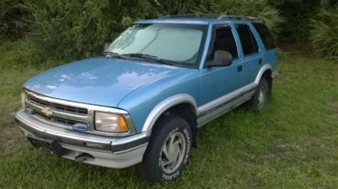 Sell Used 1996 Chevrolet Blazer Base Sport Utility 4 Door 43l 4x4 In
