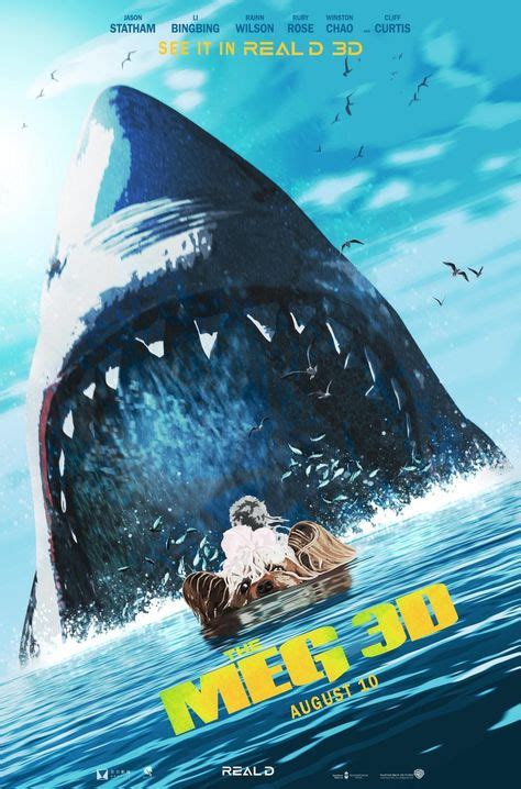 Die Neuen Poster Zum Hai Horror Meg Mit Jason Statham Sind Da