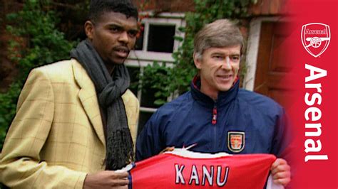 Arsenal Signs Legendary Striker Nwankwo Kanu In 1999 Throwback Thursday