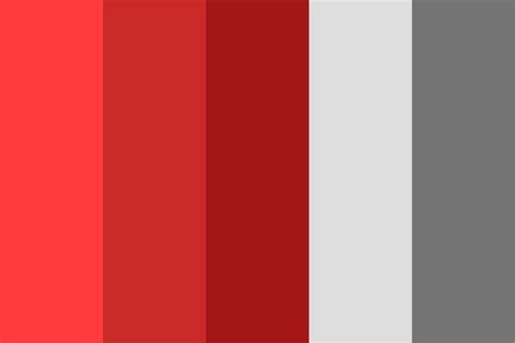 Reds And Grays Color Palette Grey Color Palette Red Colour Palette