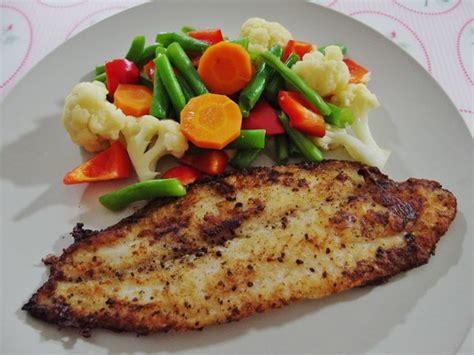Top collection baked fish with vegetables. Pan Fried Sutchi Fish Recipe (with assorted vegetables ...